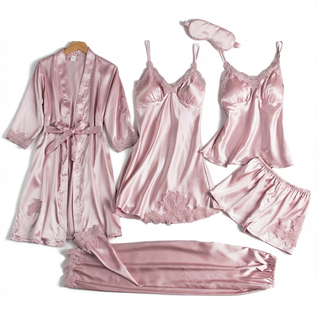 Pink Silk Set