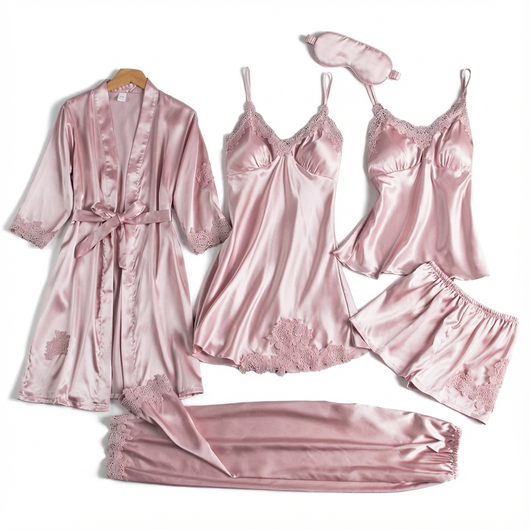 Pink Silk Set