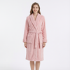 Woman Fleece Lined Flannel Robe