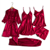 Red Silk Set